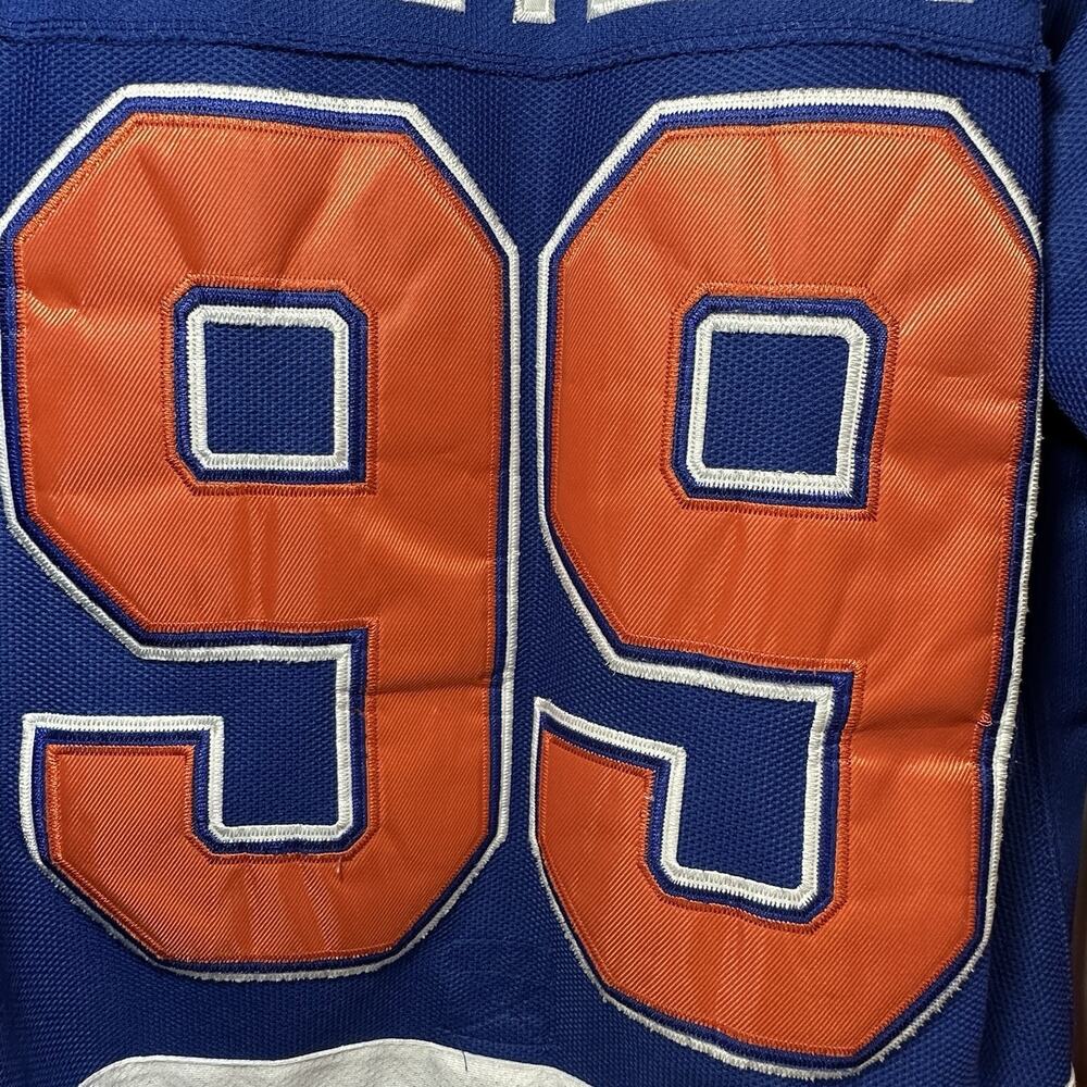 Wayne Gretzky Edmonton Oilers CCM Vintage Hockey Jersey Size 50 (Large) Adult - Picture 11 of 16